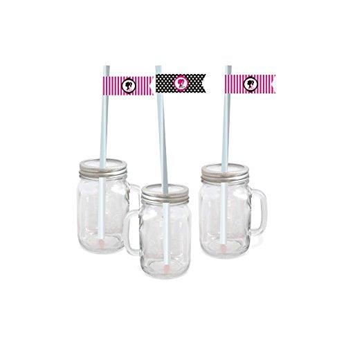 Barbie Silhouette Tableware Package - 67 pieces TABLEWARE Pretty UR Party