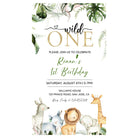 Wild One Theme E-Invitations ALL PARTY SUPPLIES Pretty UR Party