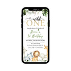 Wild One Theme E-Invitations ALL PARTY SUPPLIES Pretty UR Party