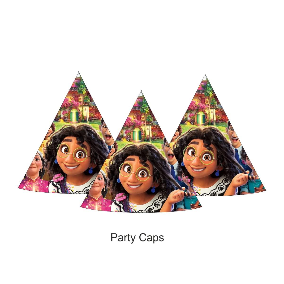 Encanto theme Caps - Pack of 10 THEME PARTIES Pretty UR Party