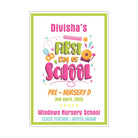 First Day of School Sign Pretty UR Party