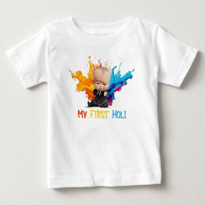 My first Holi T-shirt - Boy