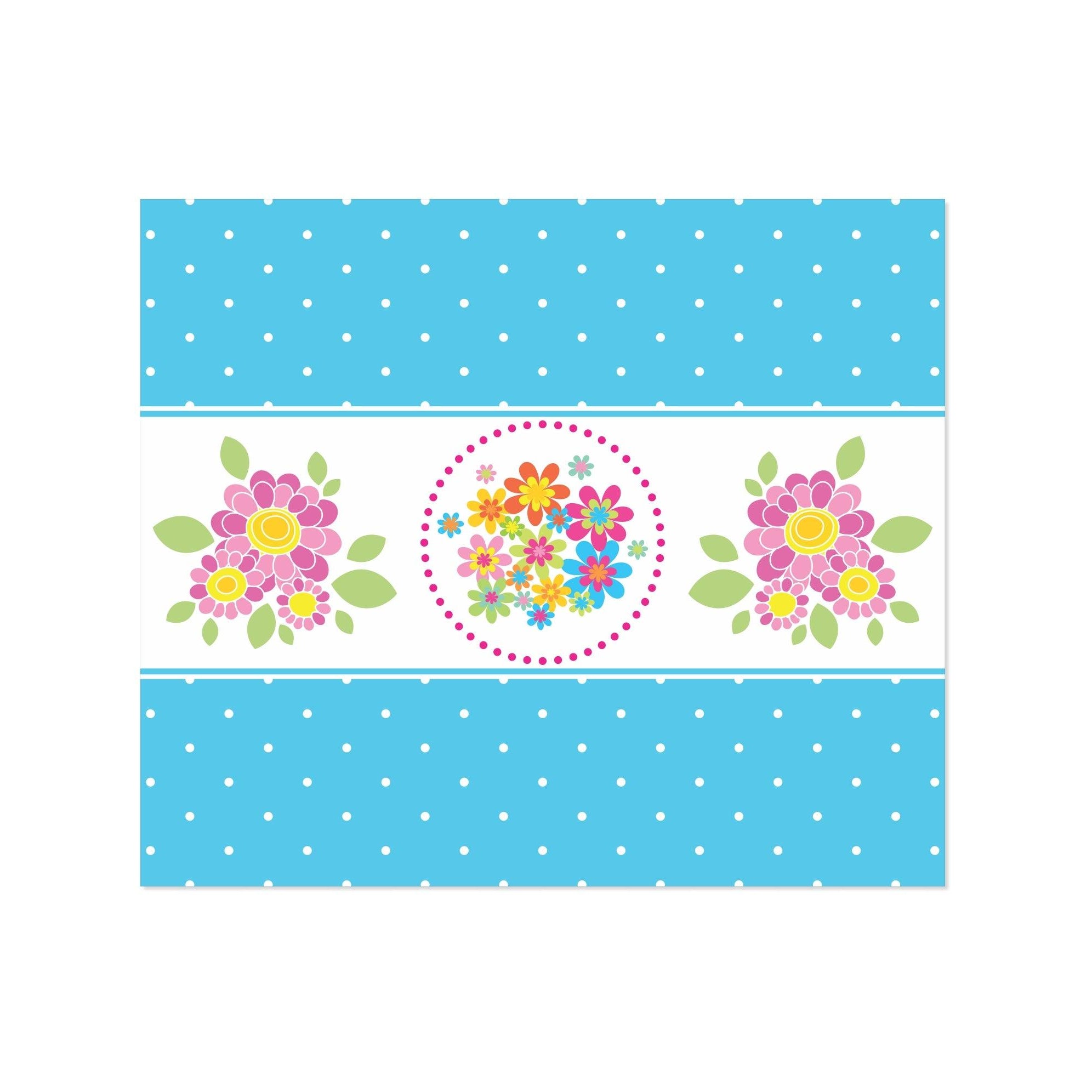 Flowers Chocolate Wrappers THEME PARTIES Pretty UR Party