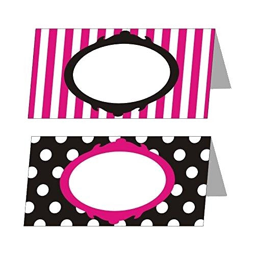 Barbie Food Labels / Buffet Table Cards