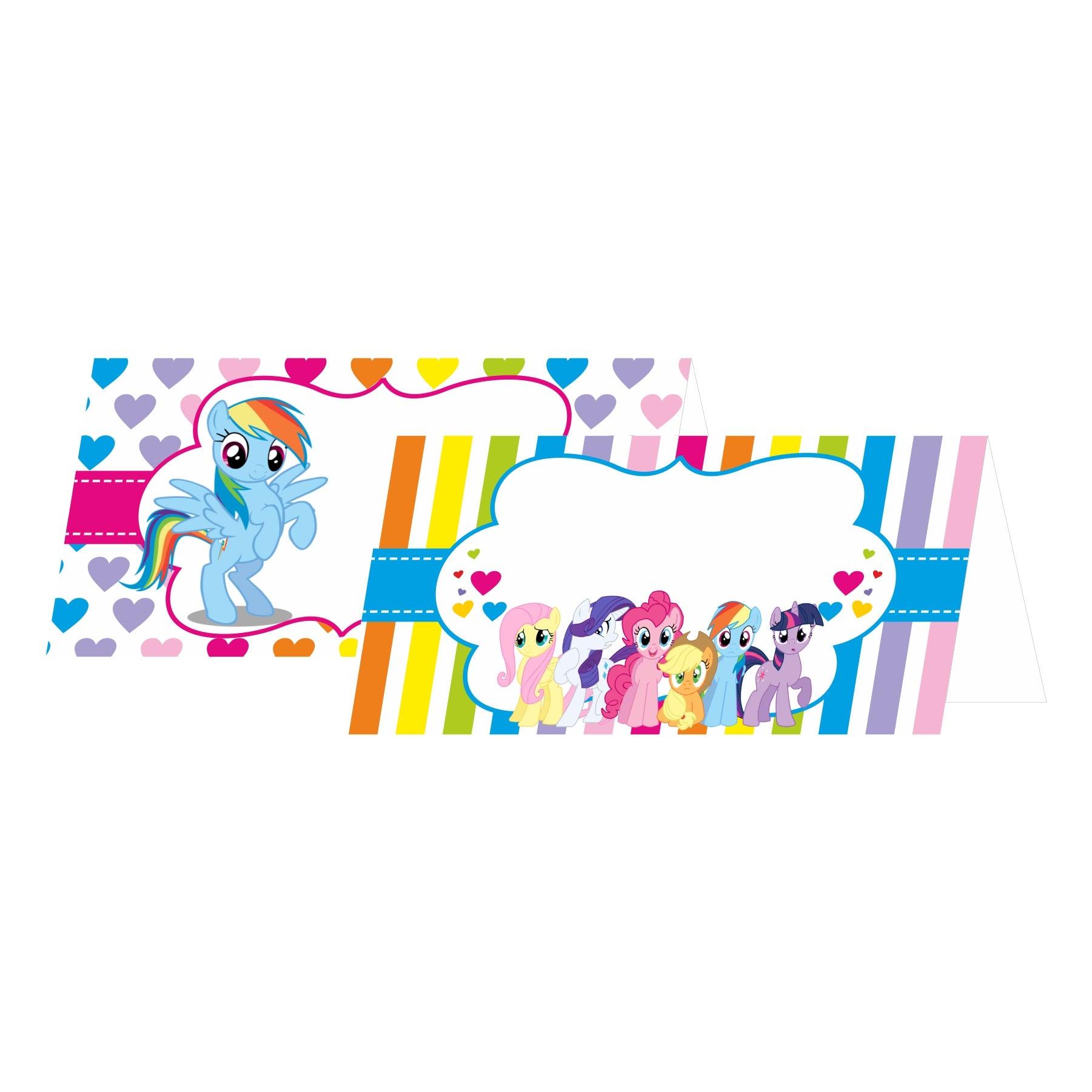 My Little Pony Tableware Package - 67 pieces Pack THEME PARTIES Pretty UR Party