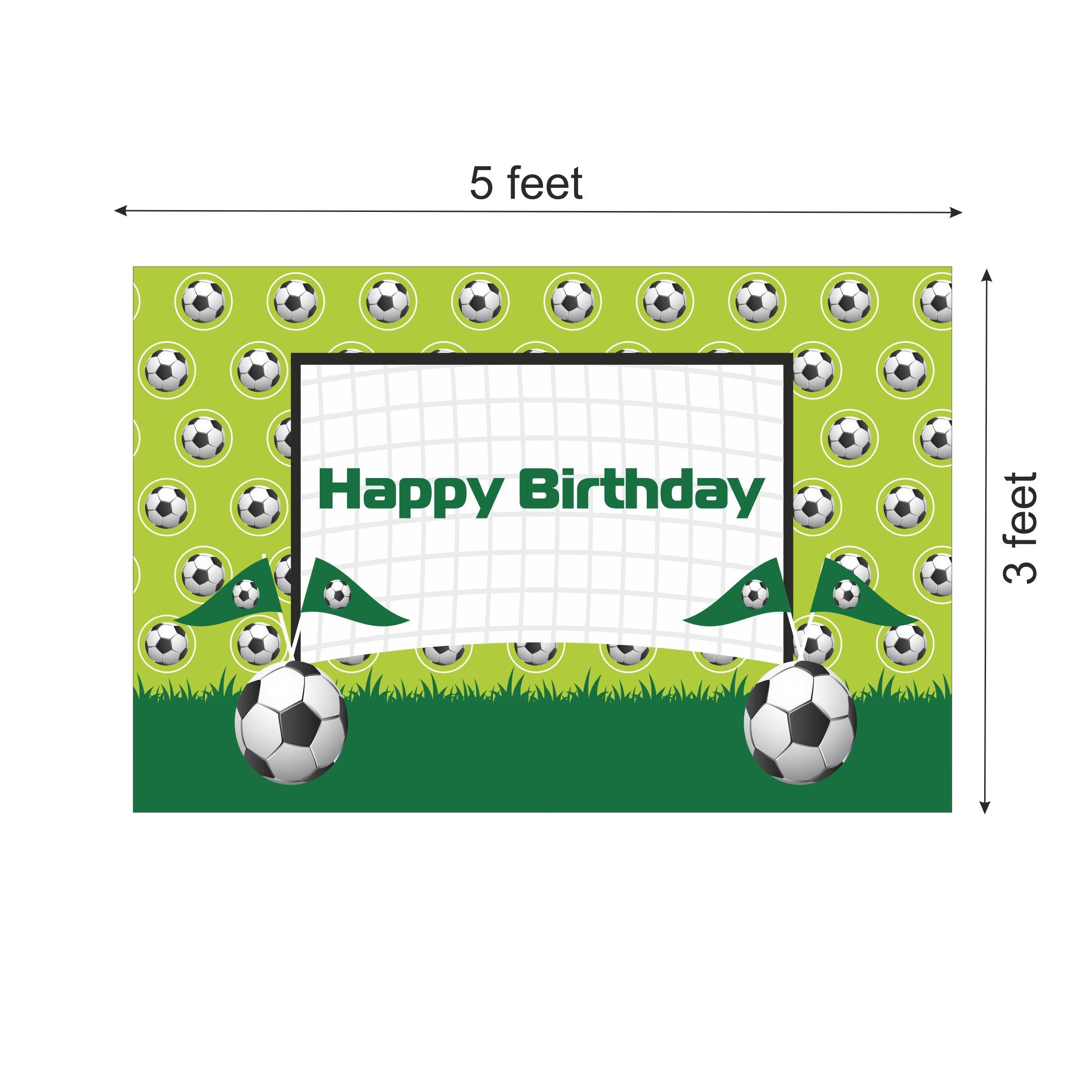 Football Theme Backdrop THEME PARTIES Pretty UR Party