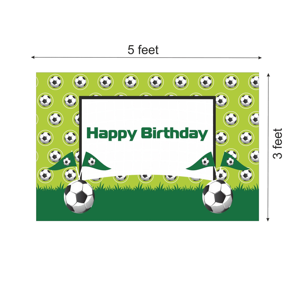 Football Theme Backdrop — image 2