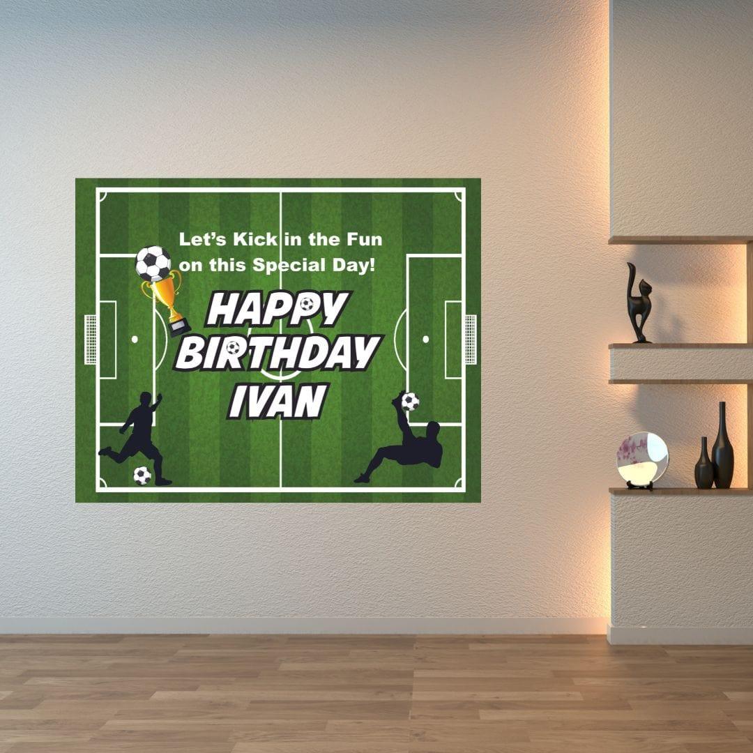 Soccer Theme Backdrop THEME PARTIES Pretty UR Party