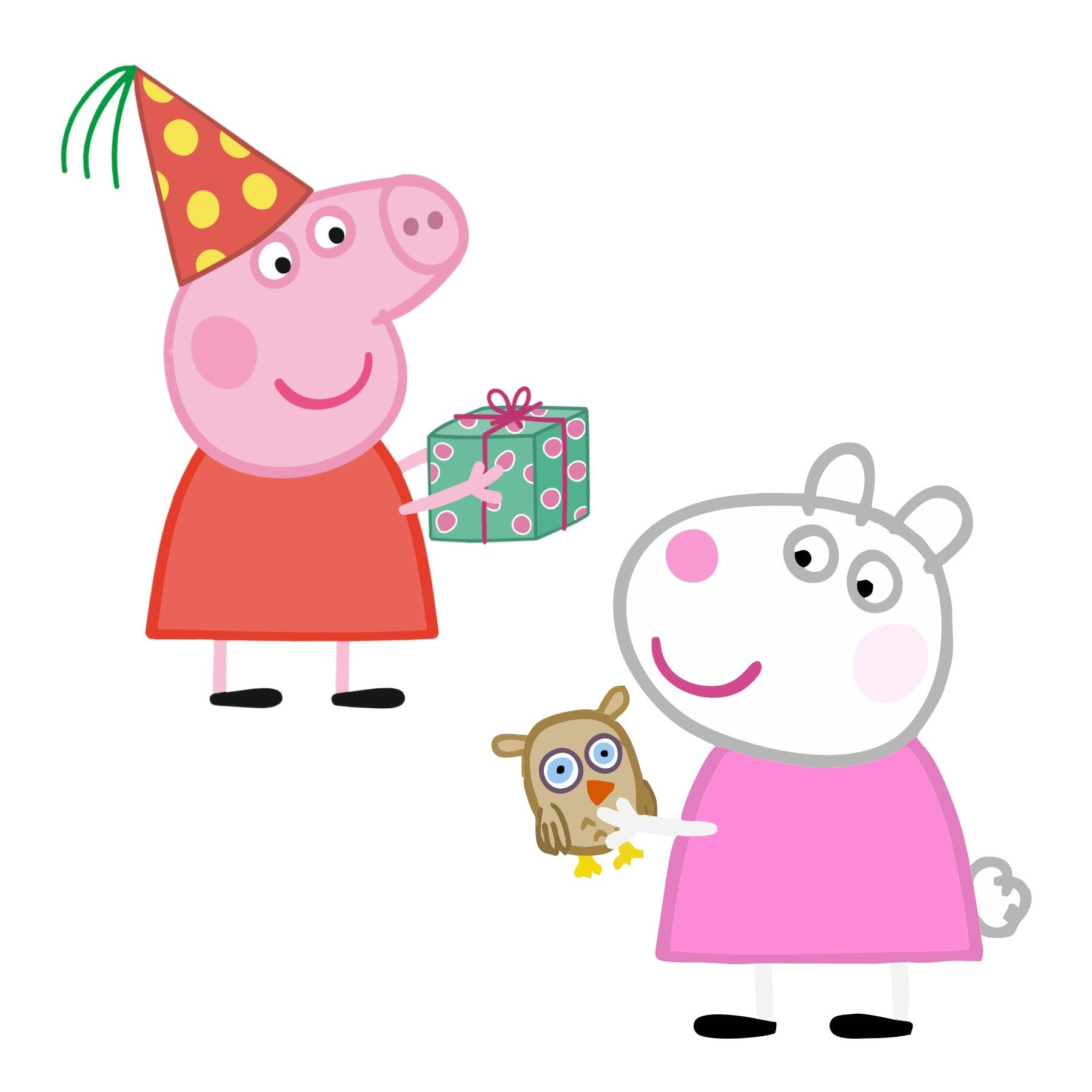 Peppa Pig Friends Cutouts THEME PARTIES Pretty UR Party