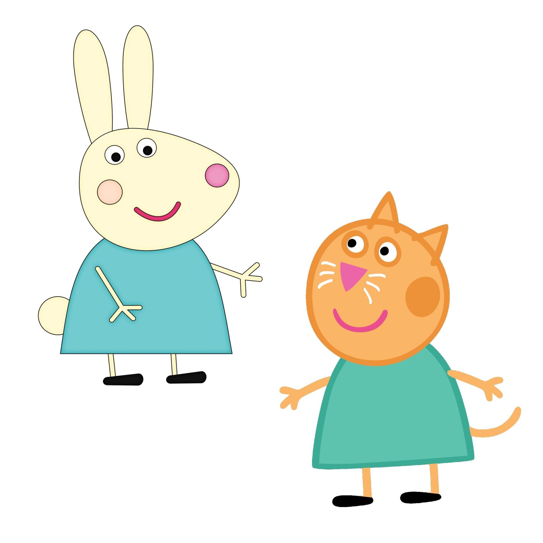 Peppa Pig Friends Cutouts THEME PARTIES Pretty UR Party