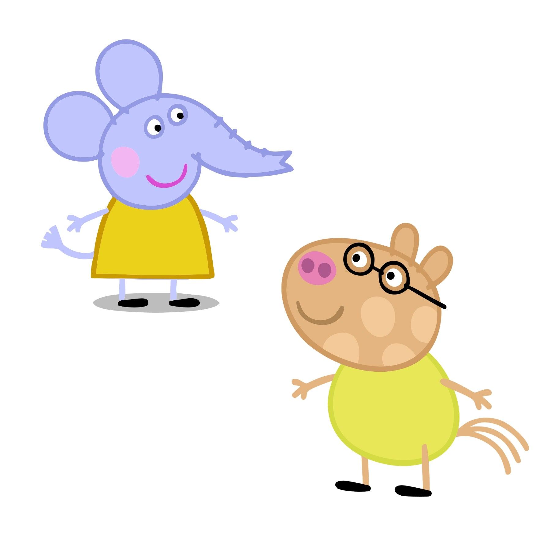 Peppa Pig Friends Cutouts THEME PARTIES Pretty UR Party