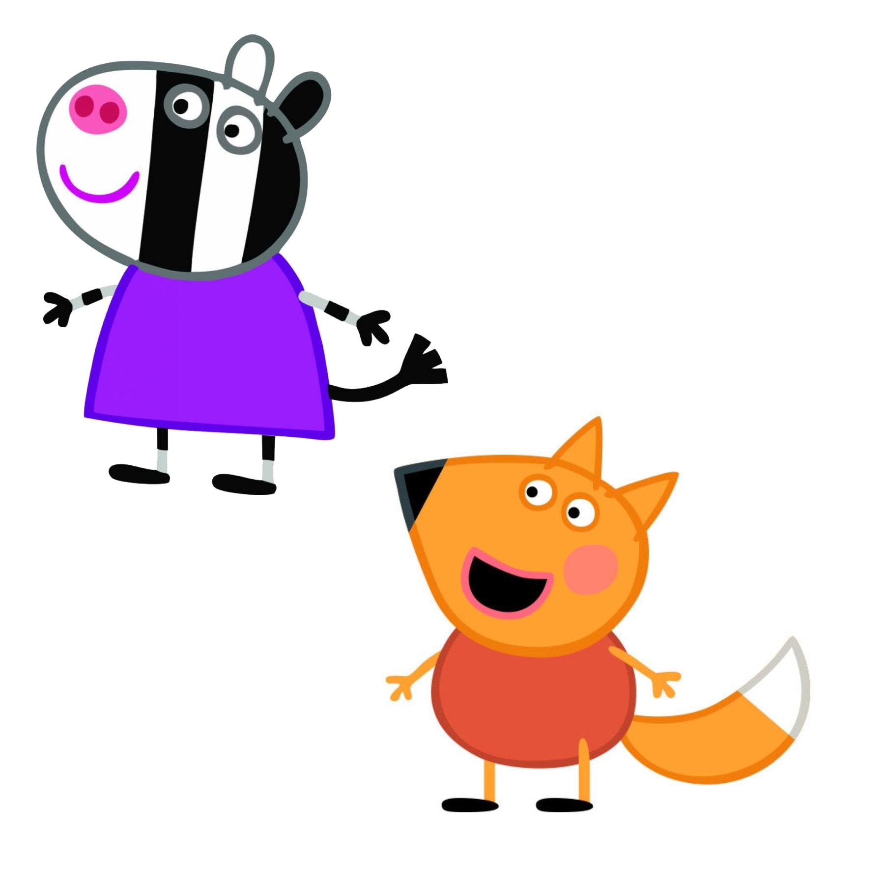 Peppa Pig Friends Cutouts THEME PARTIES Pretty UR Party