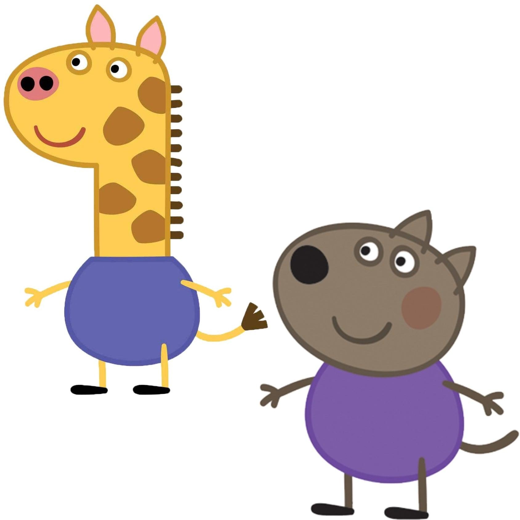 Peppa Pig Friends Cutouts THEME PARTIES Pretty UR Party