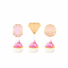 Gem and Glitter Theme Cupcake / Food Toppers THEME PARTIES Pretty UR Party