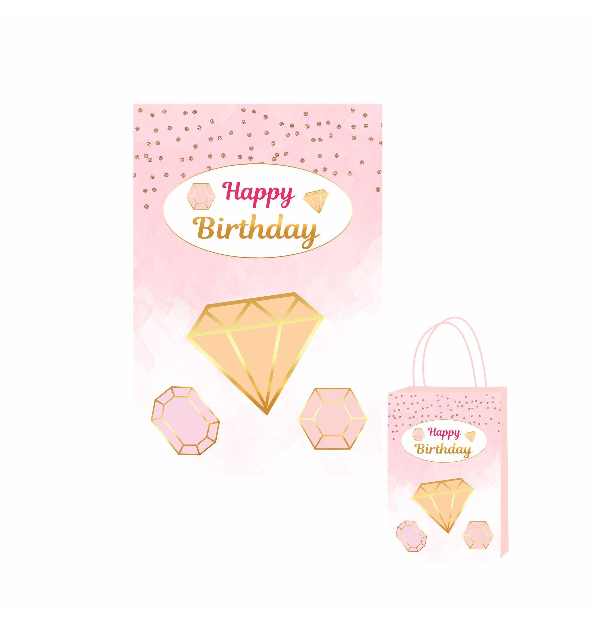 Gem and Glitter Theme Khoi Bag / Pinata ALL PARTY SUPPLIES Pretty UR Party