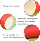 Red Paper Cups - pack of 10 THEME PARTIES Pretty UR Party