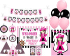 Girly Pirate Party Decorations Kit - 80 Pieces Combo Pack BIRTHDAYS Pretty UR Party