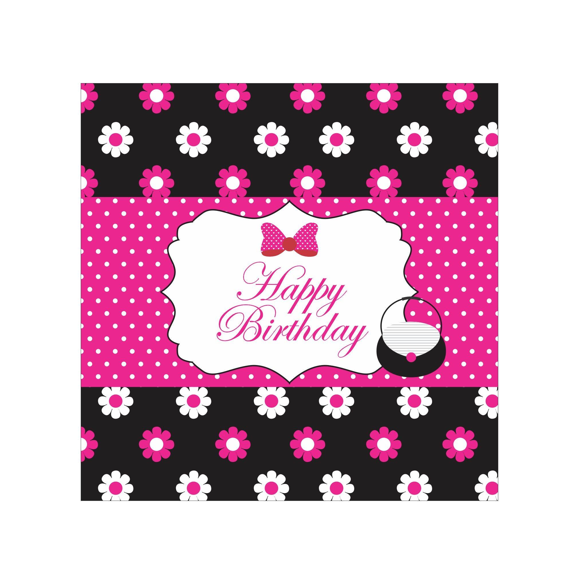 Glam Diva Chocolate Wrappers THEME PARTIES Pretty UR Party