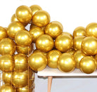 Chrome Balloons - Pack of 25 ALL PARTY SUPPLIES Pretty UR Party Gold