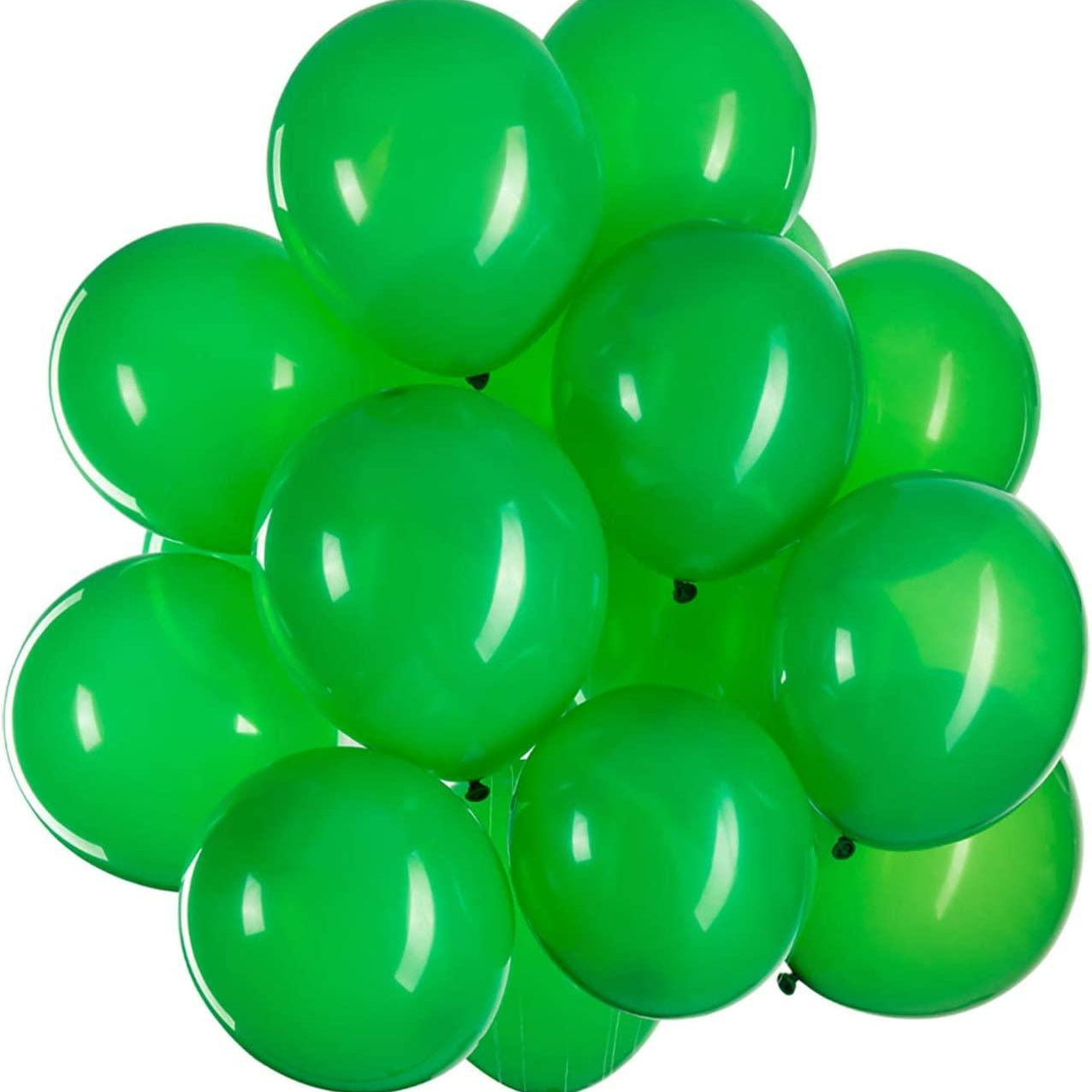 Green Latex Balloons - Pack of 50 BALLOONS Pretty UR Party