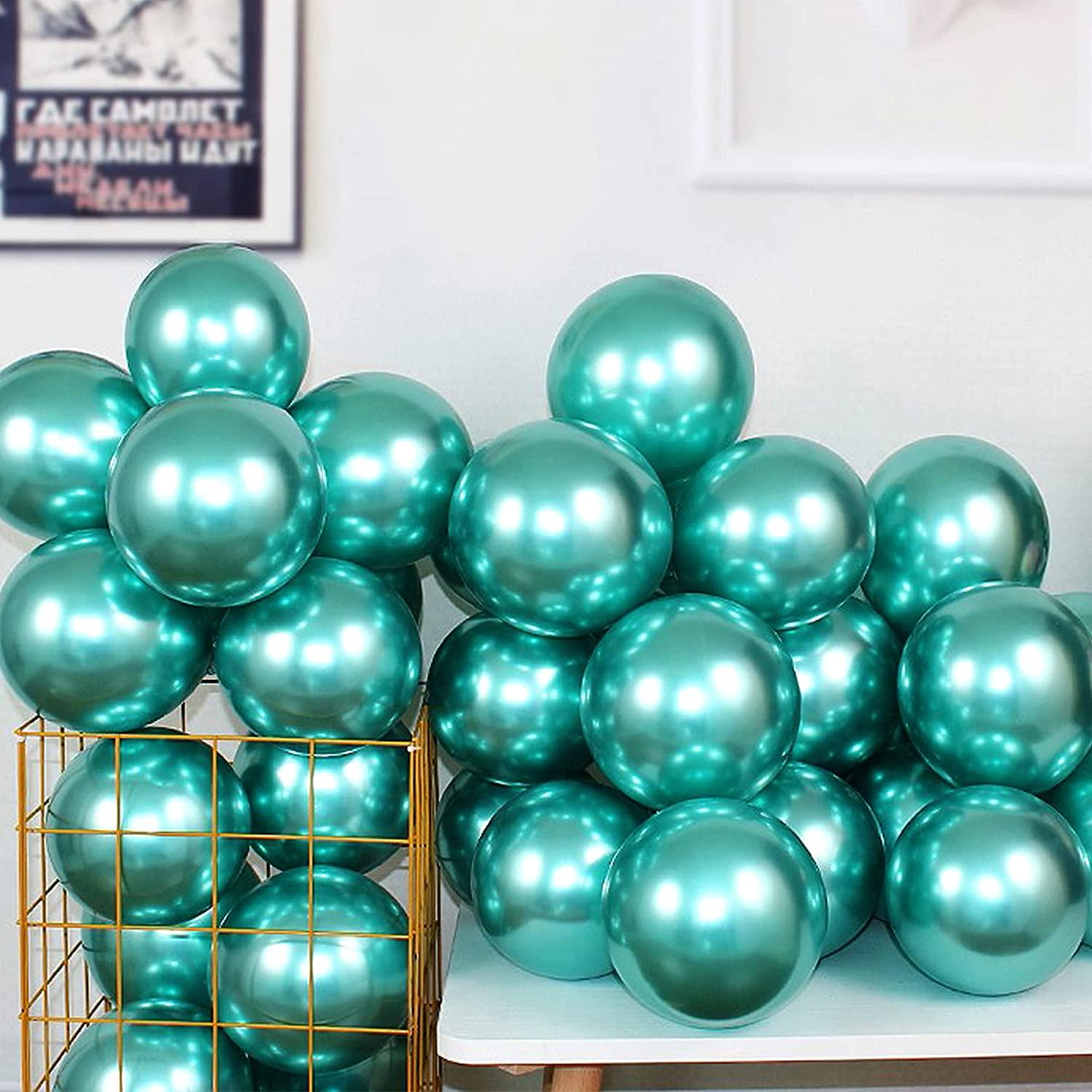 Chrome Balloons - Pack of 25 ALL PARTY SUPPLIES Pretty UR Party Green