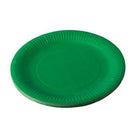 Green Paper Plates - Pack of 10 THEME PARTIES Pretty UR Party