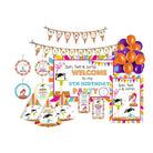 Gymnastics theme Party Decorations Kit - 80 Pieces Combo Pack BIRTHDAYS Pretty UR Party