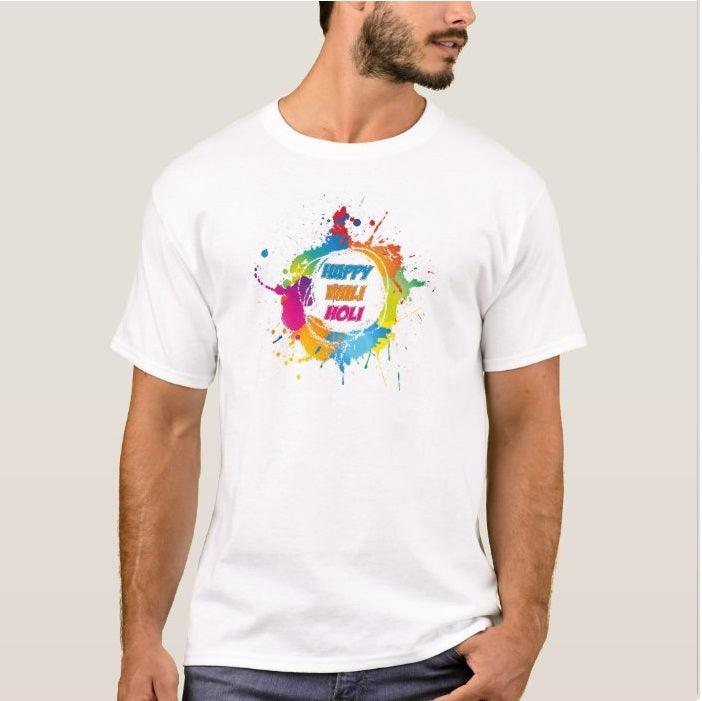 Happy wali Holi T-shirt HOLI Pretty UR Party