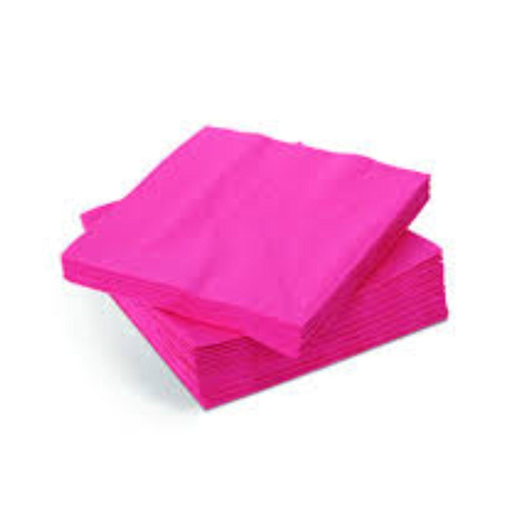 Pink Paper Napkins - Pack of 20 THEME PARTIES Pretty UR Party