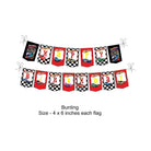Hot Wheels Party Decorations Kit - 80 Pieces combo pack PACKAGES Pretty UR Party