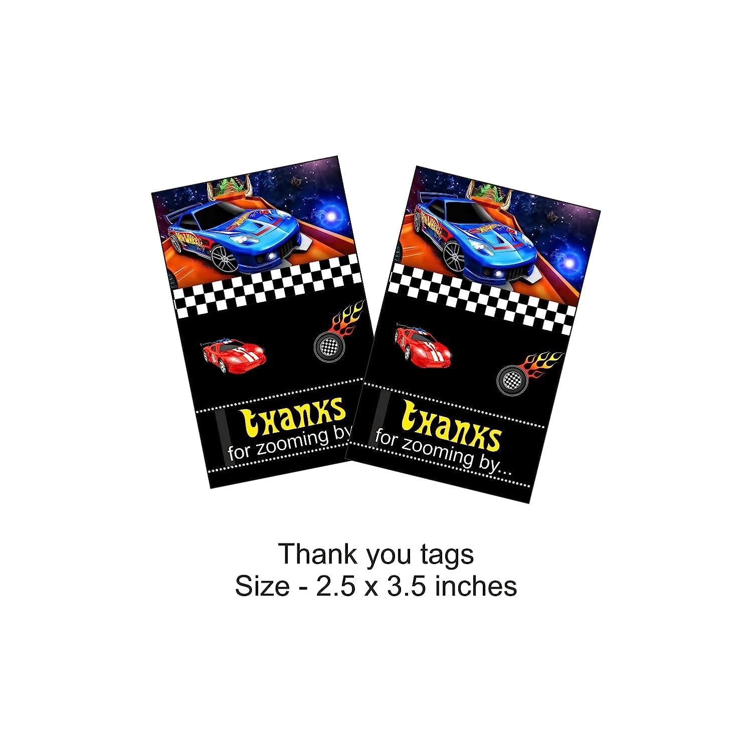 Hot Wheels Party Decorations Kit - 80 Pieces combo pack PACKAGES Pretty UR Party