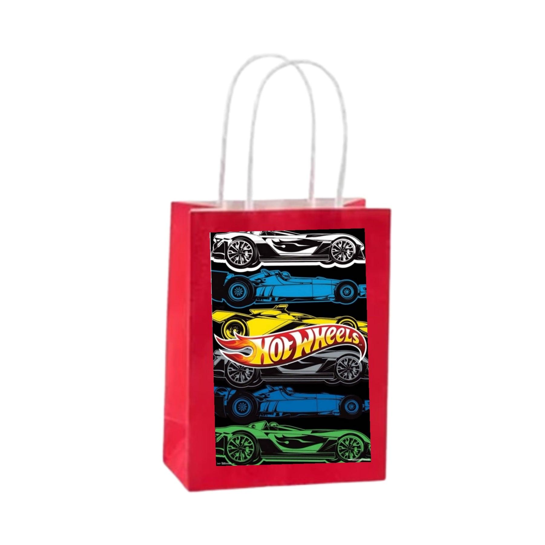 Hot Wheels Gift bags - Pack of 10 ALL PARTY SUPPLIES Pretty UR Party