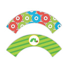 The Hungry Caterpillar Cupcake Wrappers THEME PARTIES Pretty UR Party