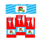 The hungry Caterpillar Napkin Rings THEME PARTIES Pretty UR Party