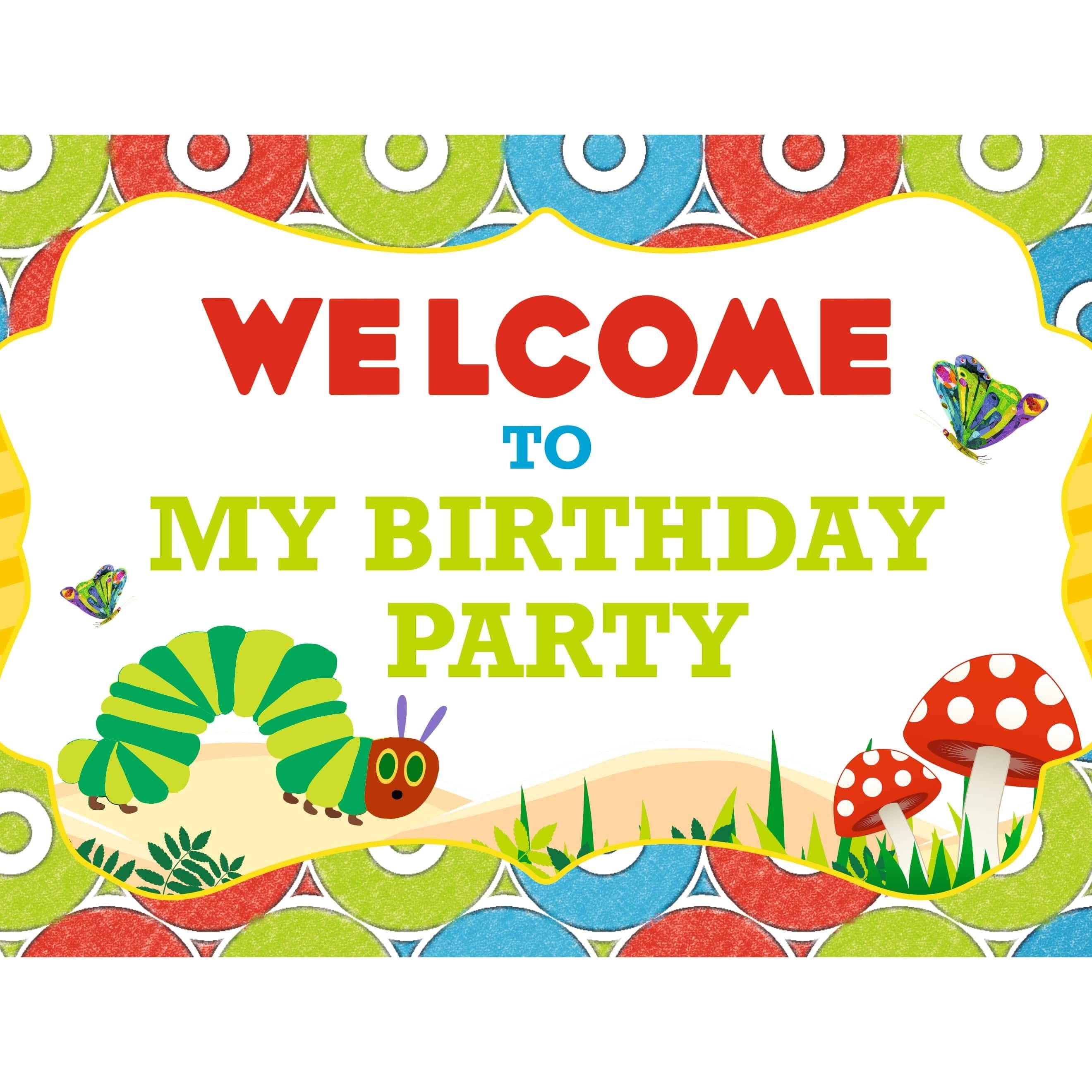 The Hungry Caterpillar Party Decorations Kit - 80 Pieces Combo Pack BIRTHDAYS Pretty UR Party