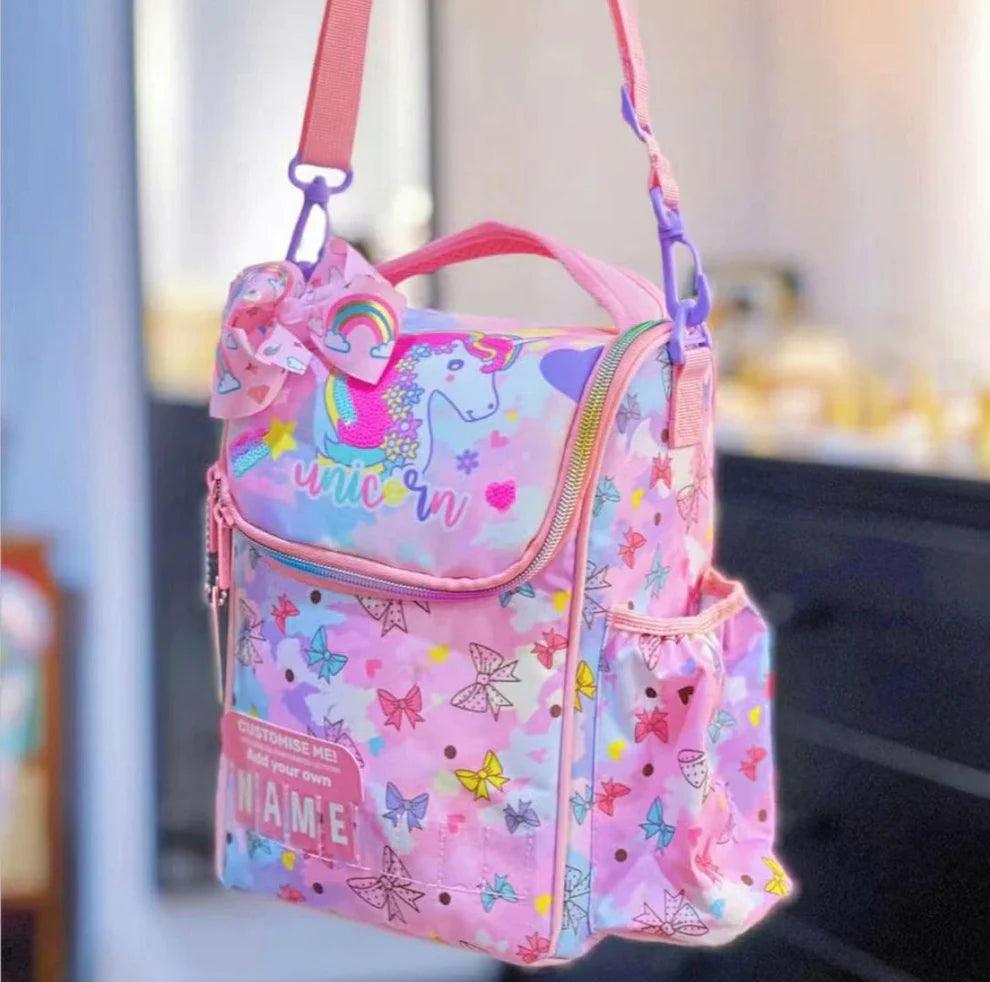 Luxury Lunch Bag cum Sling BACK TO SCHOOL Pretty UR Party