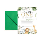 Wild One Theme Invitations ALL PARTY SUPPLIES Pretty UR Party