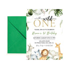 Wild One Theme Invitations ALL PARTY SUPPLIES Pretty UR Party