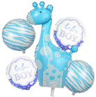 Its a Boy Giraffe Balloon - 5 pieces Set ALL PARTY SUPPLIES Pretty UR Party