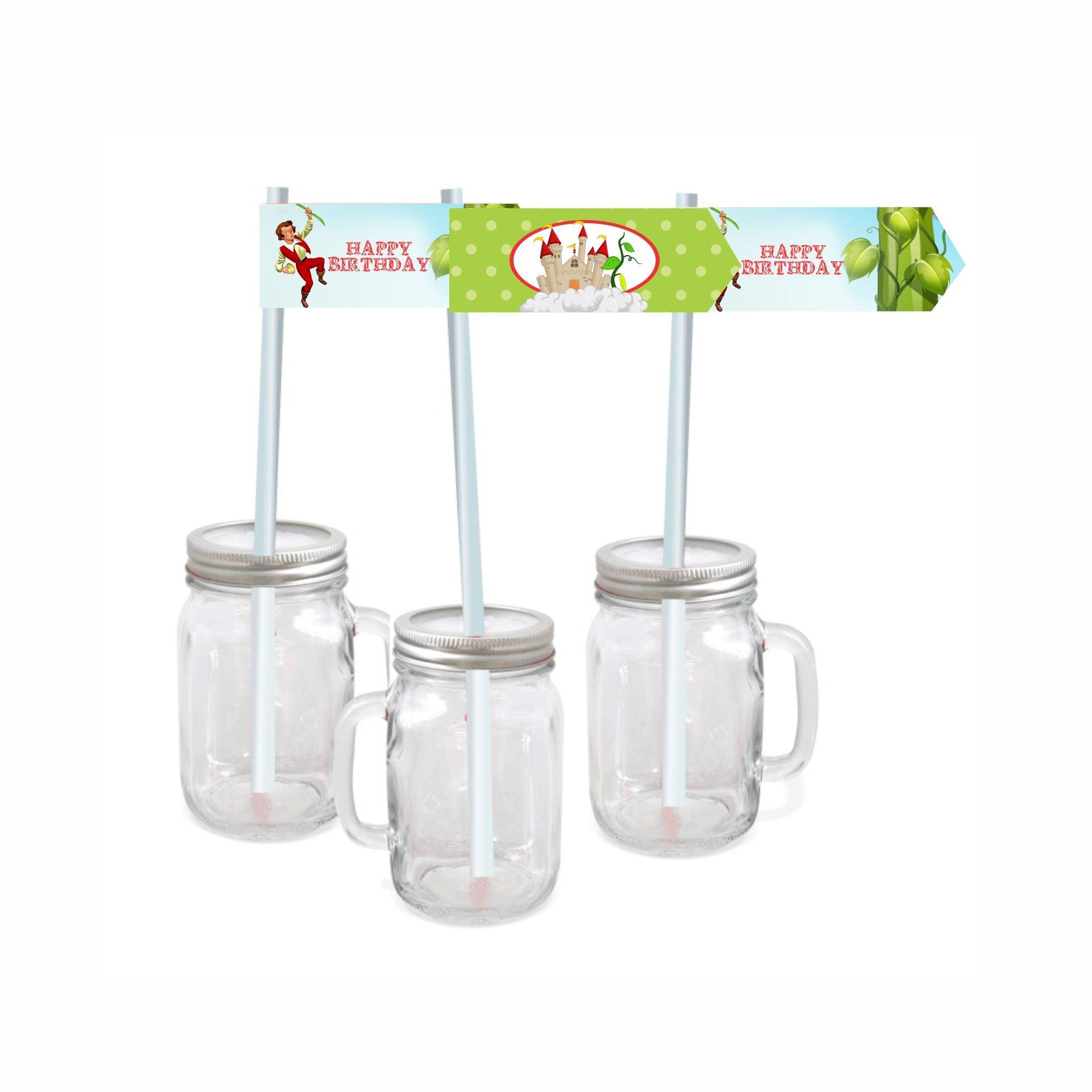 Jack & The Beanstalk Theme Drink Straws THEME PARTIES Pretty UR Party
