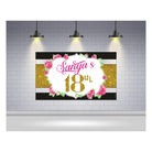 Kate Spade Theme Backdrop PERSONALISED Pretty UR Party