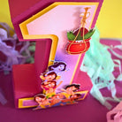 Krishna 3D Letter / Number HANDCRAFTED PRETTY UR PARTY