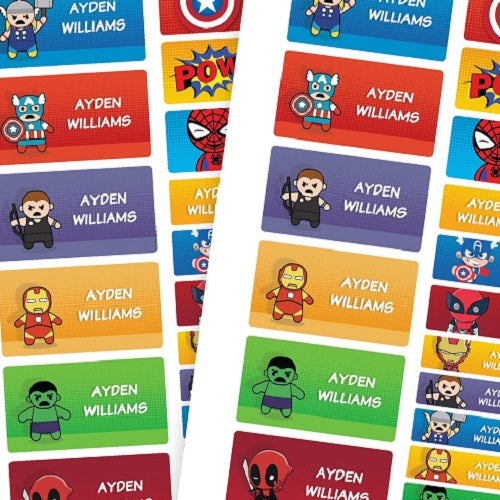 Personalised School Labels Personalised School Labels
