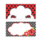 Lady bug Buffet Table Cards THEME PARTIES Pretty UR Party