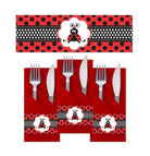 Lady Bug Napkin Rings THEME PARTIES Pretty UR Party