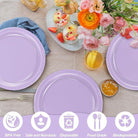 Lavender Paper Plates - Pack of 10 TABLEWARE Pretty UR Party