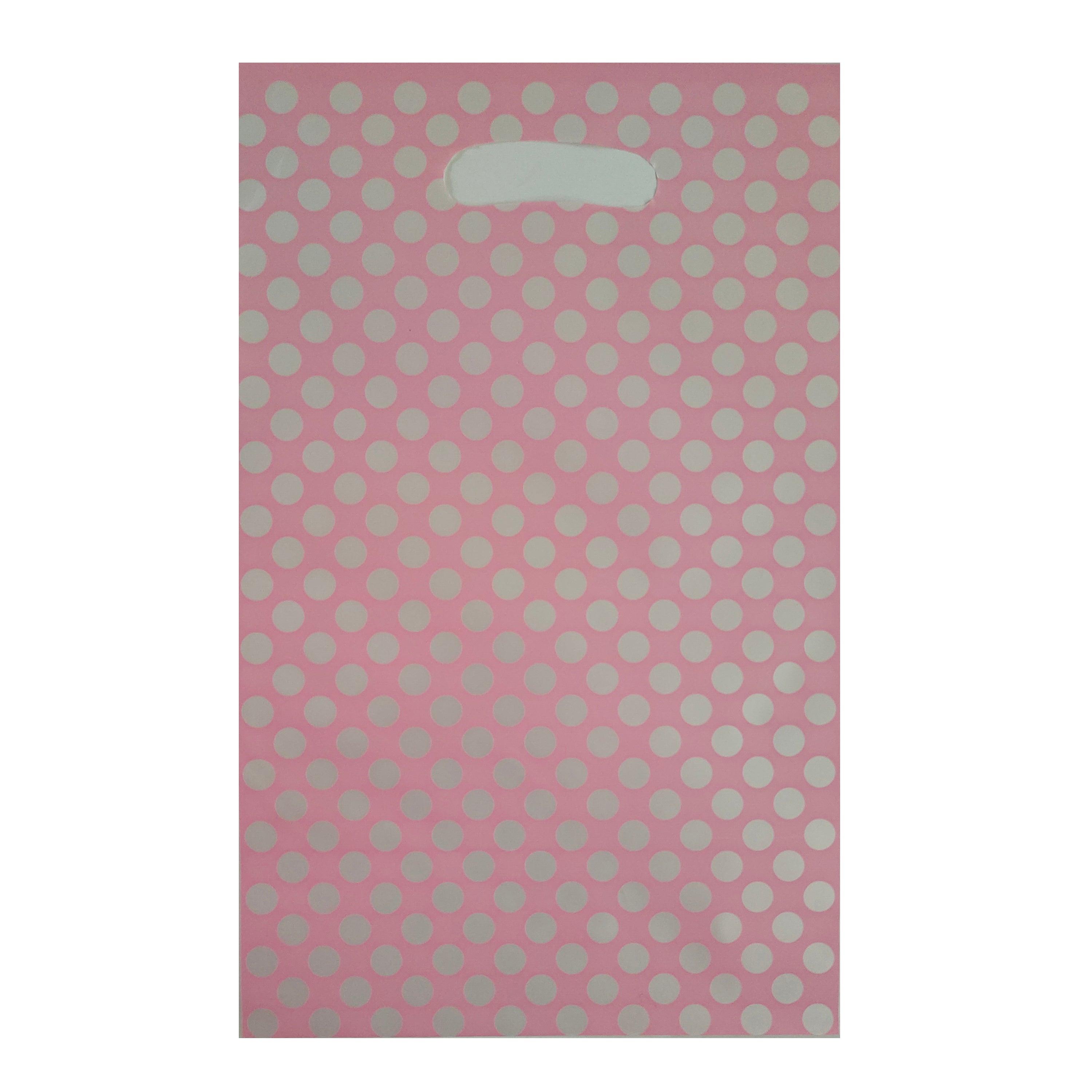 Light Pink Polka Dots Loot Bag ALL PARTY SUPPLIES Pretty UR Party
