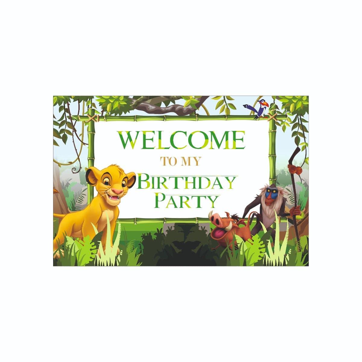 The Lion King Party Decorations Kit- 80 Pieces Combo Pack BIRTHDAYS Pretty UR Party