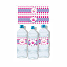 Little Baker Theme Water Bottle Labels THEME PARTIES Pretty UR Party