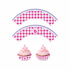 Little Baker Theme Cupcake Wrappers THEME PARTIES Pretty UR Party